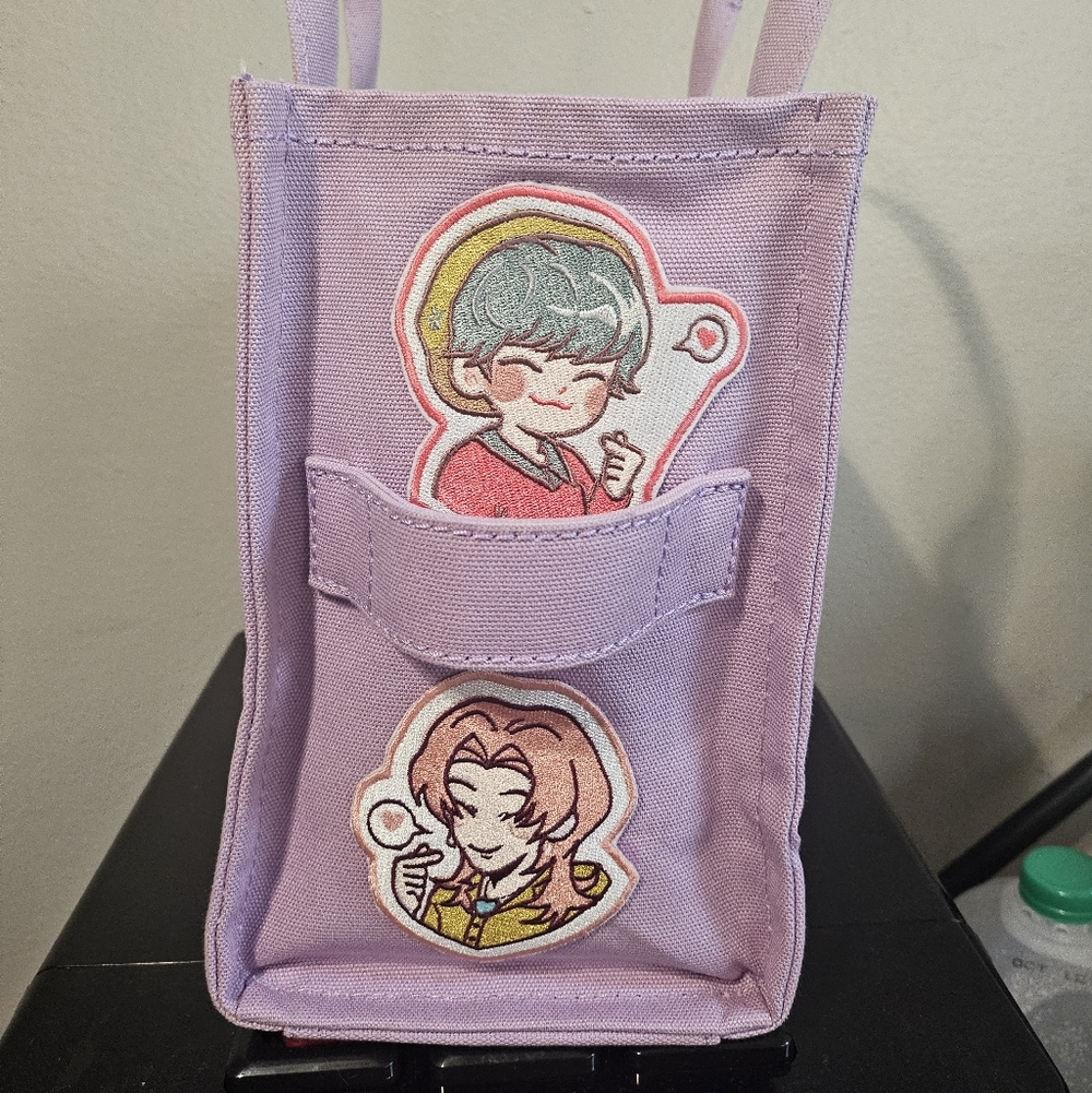 New Marc Jacobs Customized Kpop Huntrex/Saja Boy/Demon Hunter Tote w/Dust Bag - Picture 4 of 7